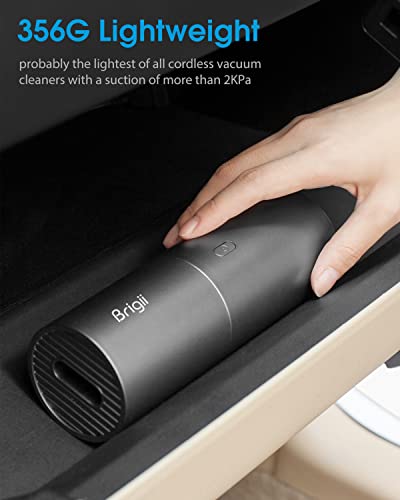 Mini Handheld Vacuum Cordless (Y120-Gray)