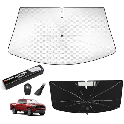Windshield Sun Shade Umbrella for Chevrolet Colorado 2023 (For Chevy Colorado 2023+)