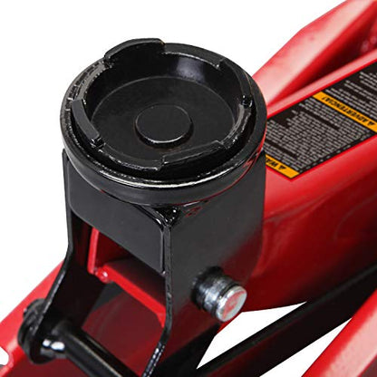T820014S Torin Hydraulic Trolley Service (Red / Standard With Case / 1.5 Ton)