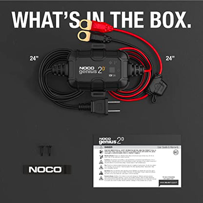 GENIUS2D 2A 12V Onboard Battery Charger (2A)