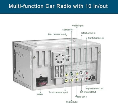Double Din Car Stereo with CD (Car Stereo)