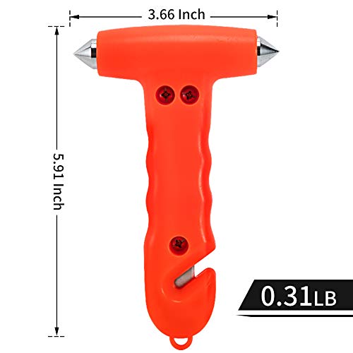 Car Safety Hammer 2 (Light Red)