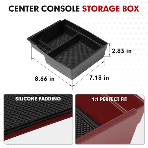 Center Console Organizer for 2024 (2024-2026 Toyota Tacoma)