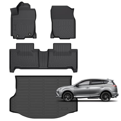 for Toyota RAV4 Hybrid Floor Mats 2013 (19) For RAV4 13-18 Set (Hybrid))