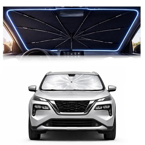 Car Windshield Sun Shade Umbrella for Nissan Rogue 2021 (For Nissan Rogue 2021-2026)