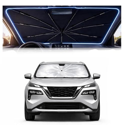 Car Windshield Sun Shade Umbrella for Nissan Rogue 2021 (For Nissan Rogue 2021-2026)