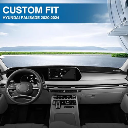 Black Dash Cover for Hyundai Palisade 2020 (Palisade 20-25(black))