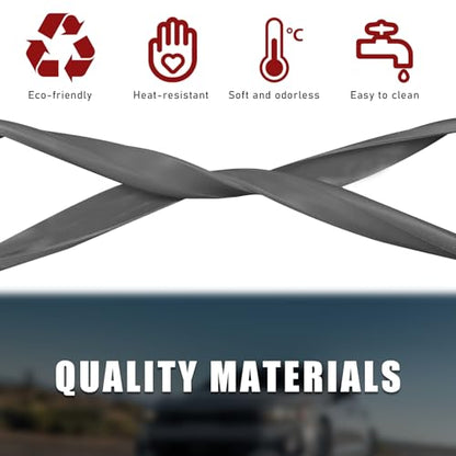 Car Rear View Mirror Protector Frame (Gray-1PCS)
