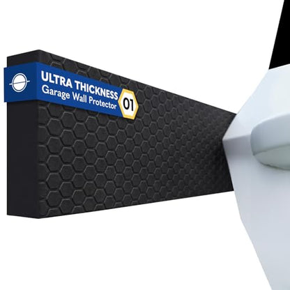 WP01 Garage Wall Protector for Car Door (Black / 4 Pack)
