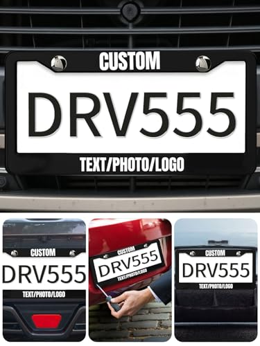 Custom License Plate Frame (2 Holes)