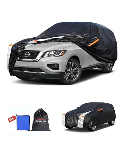 Multi Layer Car Cover Custom Fit for Nissan Pathfinder (Custom fit Nissan Pathfinder / SUV car cover)