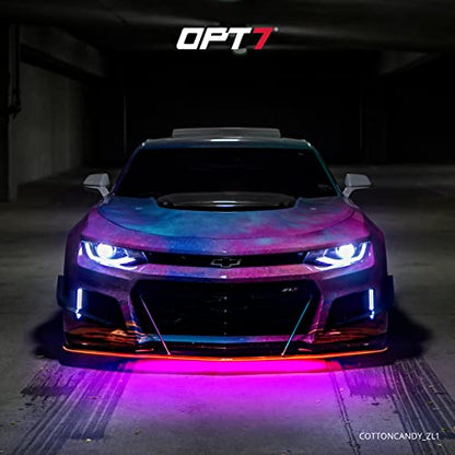 Aura RGB Aluminum Car Underglow Kit with Remote Control (1. Car / RGB)
