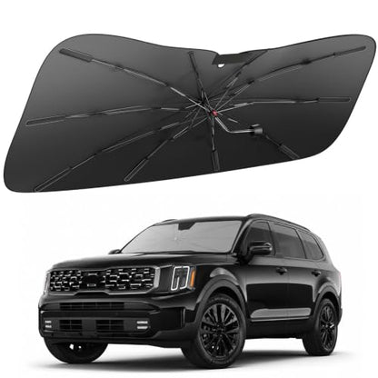 Windshield Sunshade Umbrella Custom Fit for Kia Telluride 2020 (For Kia / For Telluride)
