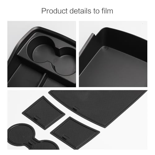 Center Console Lower Organizer Tray for Kia EV9 2026 2023 (Center Console Lower Organizer Tray)