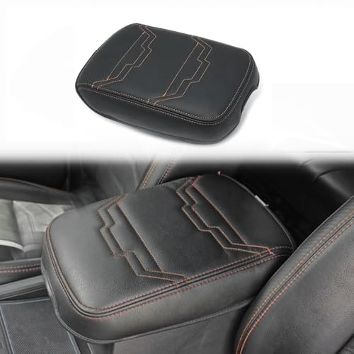 Armrest Cover for Frontier 2022 (7) 22+ |Frontier| V2 Organge Stitch, Regular)