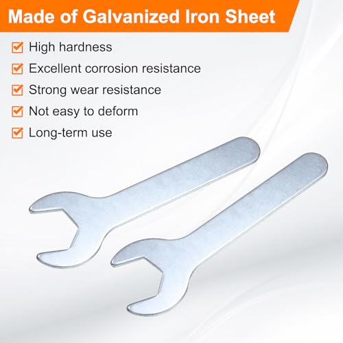 10pcs Small Wrench 21x126x2.8mm Metric U (21x126x2.8mm)