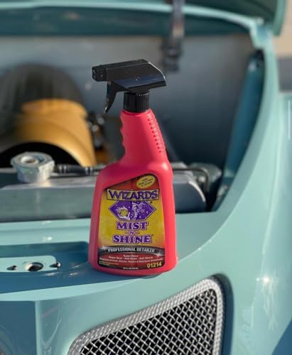 Mist-N-Shine Quick Detailer Spray - Waterless Wash - 22 oz (22 Fl Oz (Pack of 1))