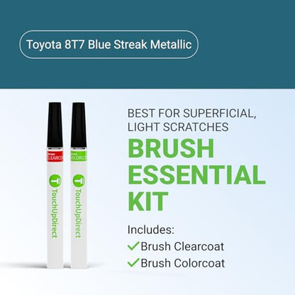 Car Paint Touch Up Brush Kit (Brush - Essential Kit / Blue Streak Metallic)