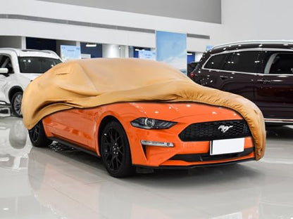 Heavy Duty Outdoor Car Cover Custom Fit for 1994 (Custom Fit Ford Mustang / brown)