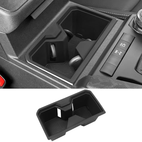 Car Cup Holder Insert Compatible with Toyota 4Runner 2025 2026 Accessories Silicone Material Center Console Cup Holder Protector Organizer (For 2025-2026 4Runner)