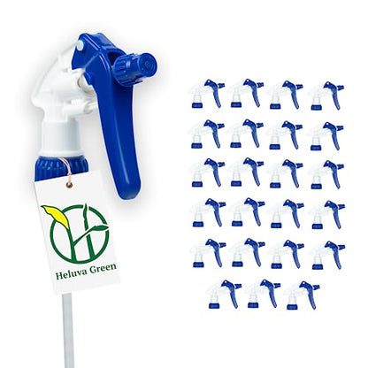 Spray Bottle Nozzle Replacement Tops (24 Pack / Blue)