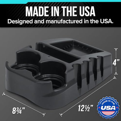 Universal Car Floor Center Console with Dual Cup Holders