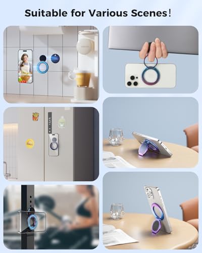 Dual Sided Magnetic Ring Holder (Colorful)