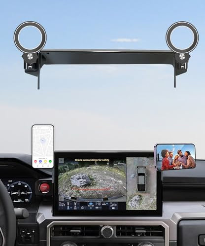 Car Phone Holder for Toyota Tacoma 2024 (for 2024-2026 Tacoma/2025-2026 4Runner (14" Screen)