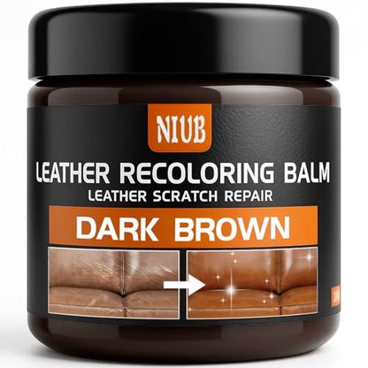 Leather Recoloring Balm (Dark Brown)
