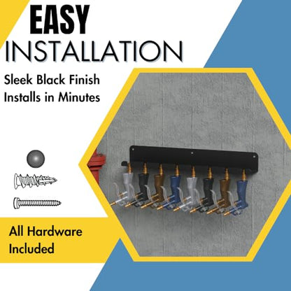 Wall Mount Air Tool Holder (Airtool Holder)