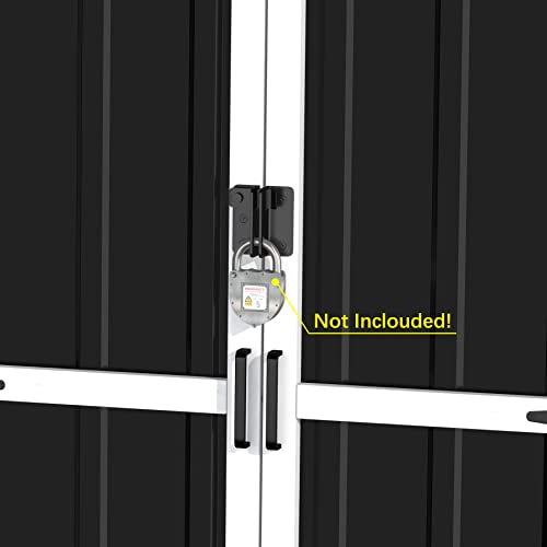 Outdoor Storage Cabinet (Grey/Black / 65.5"H)