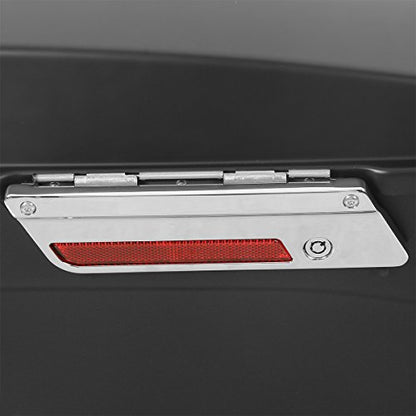Motorcycle 5" Stretched Saddlebags Fit For Harley Touring 1993 (Matte Black / 5" Extended)