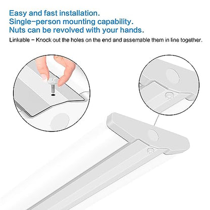 8FT LED Shop Light (6000K / 8FT)