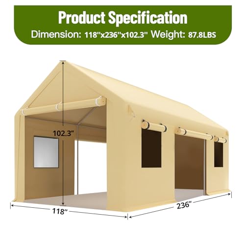 10 x 20ft Heavy (Yellow / 10 x 20 FT)