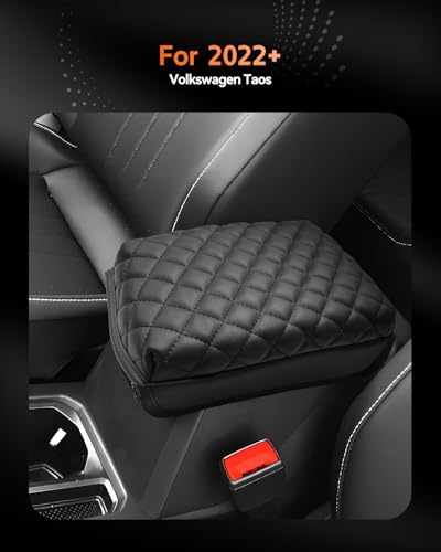 for Volkswagen Taos 2022 (Taos Thickened Black Leather Square)