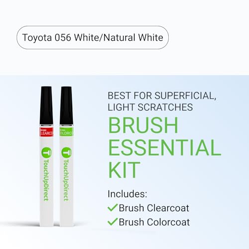 Car Paint Touch Up Brush Kit (Brush - Essential Kit / White/Natural White)