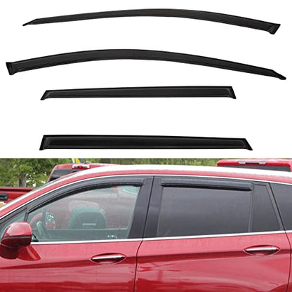 4pcs Window Visors Rain Guards for 2016 (2016-2020 Envision)