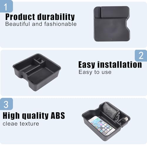 Car armrest Organizer Storage Box Compatible with Land Rover Range Rover Sport