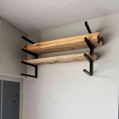 Heavy Duty Lumber Storage Rack Wall Mount (4 level)