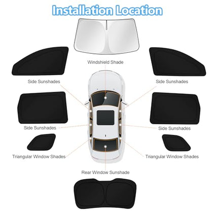 Car Window Shades for Jeep Compass 2017 (FOR | Compass 2017-2024 (8pcs))