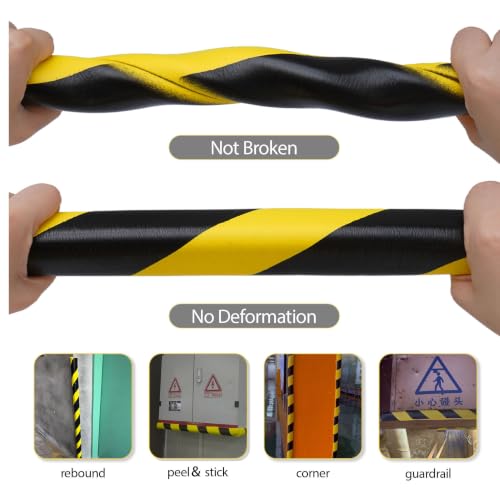 Wall Edge Corner Guards 196.9in (L-shaped（rough-grip Tape） / 196.9 IN (5 M))