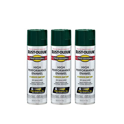Professional High Performance Gloss Hunter Green Spray Paint (Gloss Hunter Green / 15 Ounce (Pack of 3))