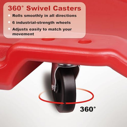 Mechanic Creeper 40 Inch (Red)