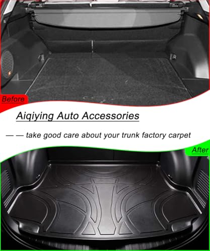 All Weather TPO Cargo Liner Trunk Mat Custom (For 2013-2018 Toyota RAV4 Cargo Mat)