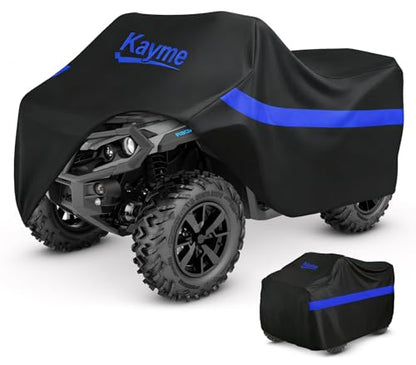 ATV Cover Waterproof Outdoor Heavy Duty (XXXL- ( 100 x 43 x 48 Inch) / Blue)