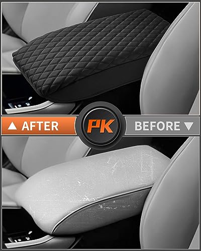 Center Console Cover for Honda Accord 2026 2025 2024 2023 Armrest Cover Cushion Pad for Honda Accord Accessories Middle Console Cover Armrest Protector Console Lids PU Leather Anti (Size for Honda Accord 2023-2026)