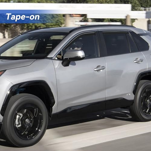 Window Visors Rain Guards for 2019 (2019-2025 Toyota RAV4)