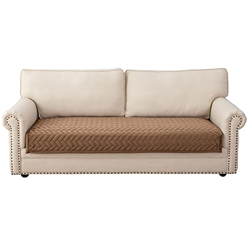 Couch Cover Sectional Couch Covers (43''x82''/Rectangular / Brown)