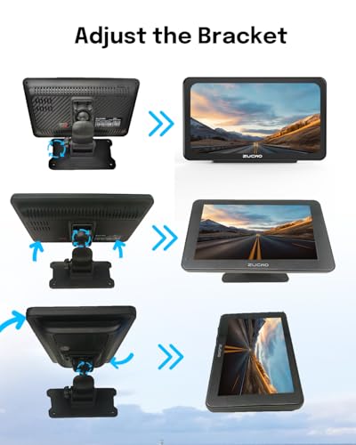 7 Inch Wireless CarPlay Screen for Car (Black / 7inch)