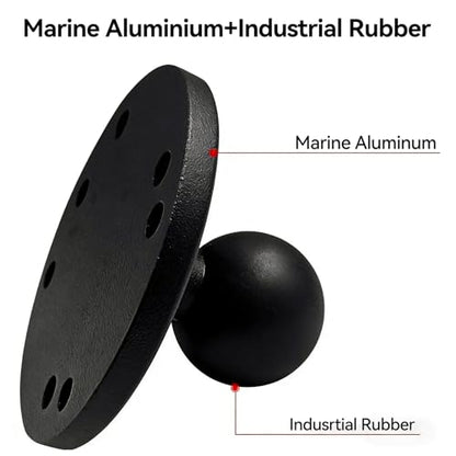 Tablet Mount Holder with Drill (Drill Round Base Mount for Flat Surfaces)